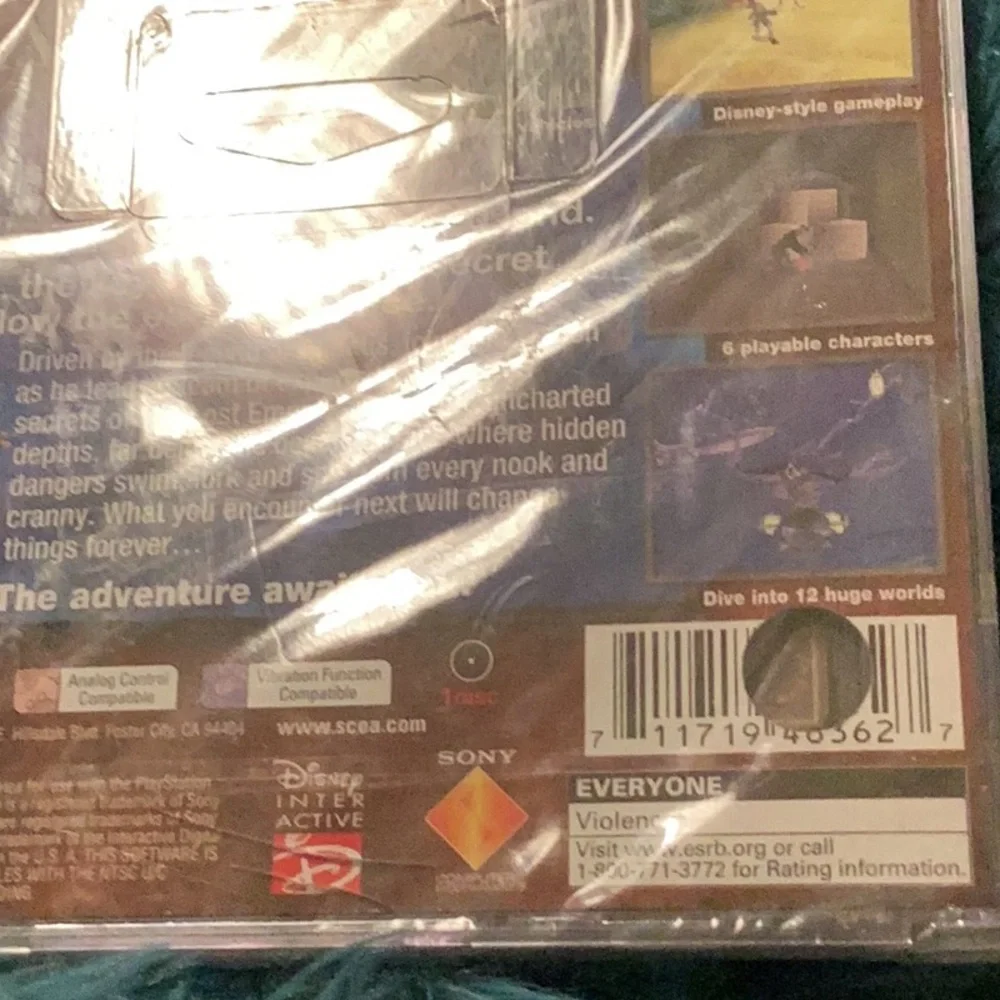 Disney’s Atlantis New, Factory Sealed For PlayStation One, PS1, PSX